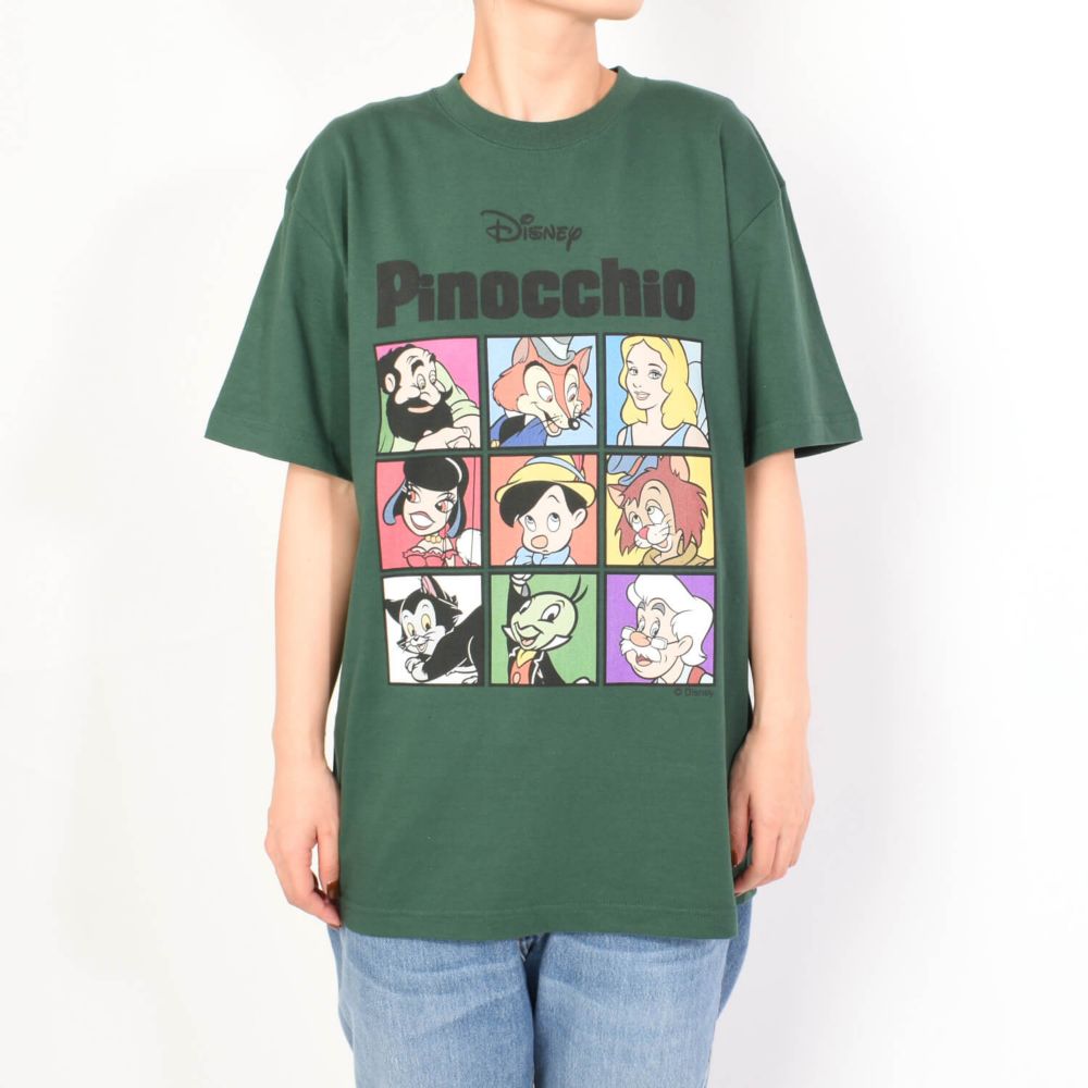 ピノキオ 9パネルTシャツ