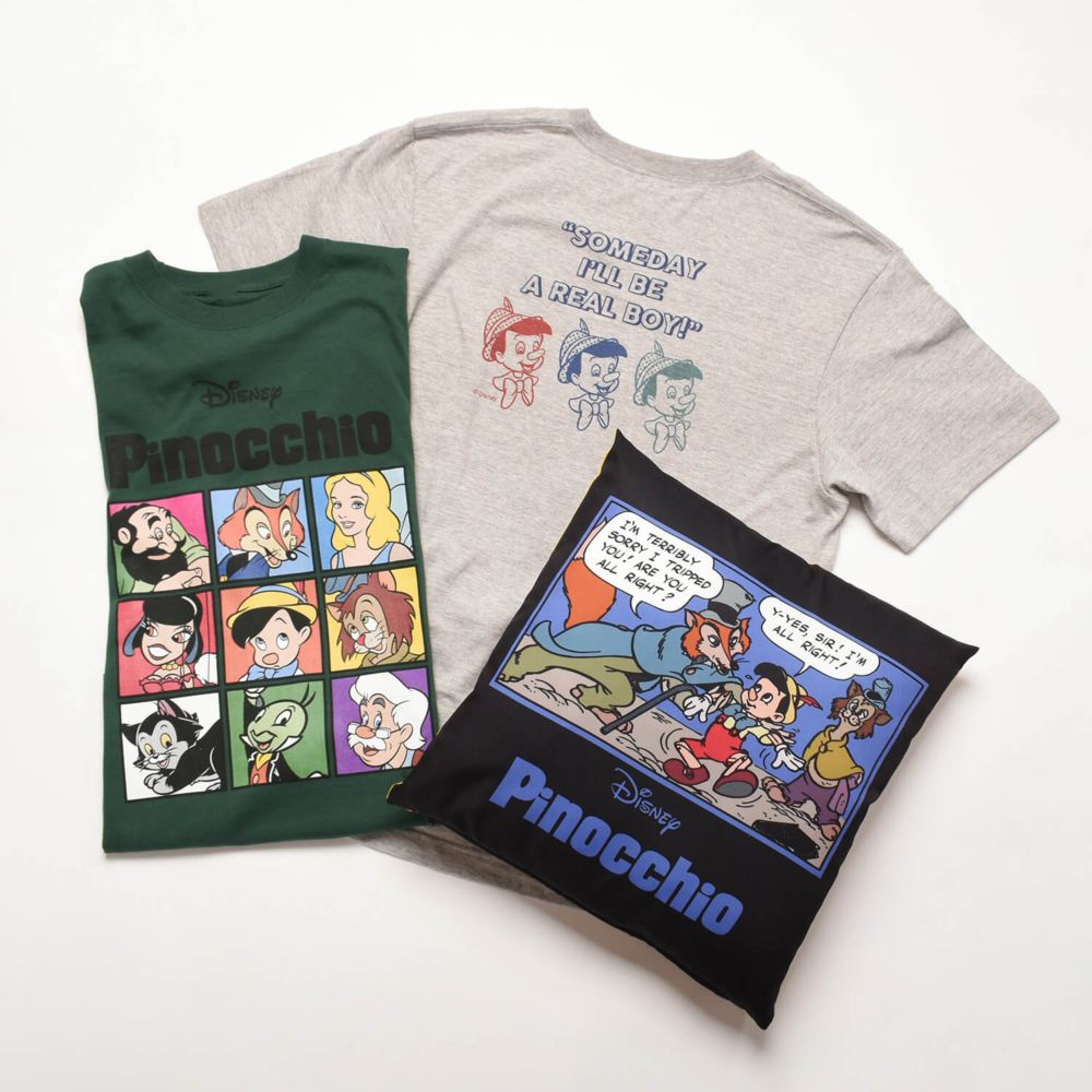 ピノキオ 9パネルTシャツ