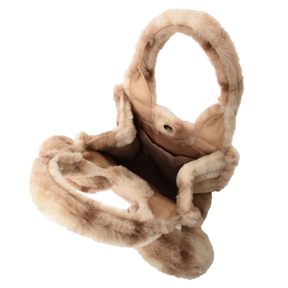 ミッキーマウス イヤーモチーフファーバッグ