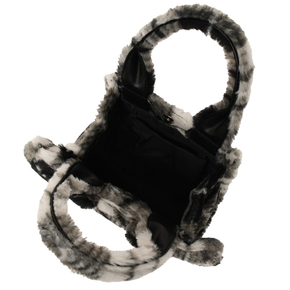 ミッキーマウス イヤーモチーフファーバッグ