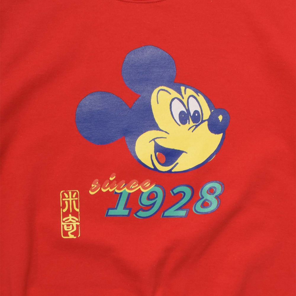 ミッキーマウス チャイニーズアート 米奇 スウェットトップス