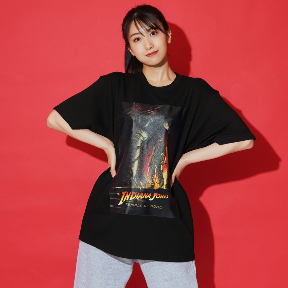 インディ・ジョーンズ 魔宮の伝説 ポスターアート Tシャツ