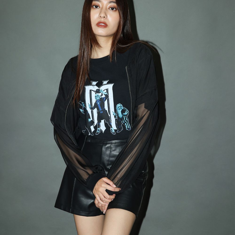 ホーンテッドマンション ヒッチハイキングゴースト Tシャツ