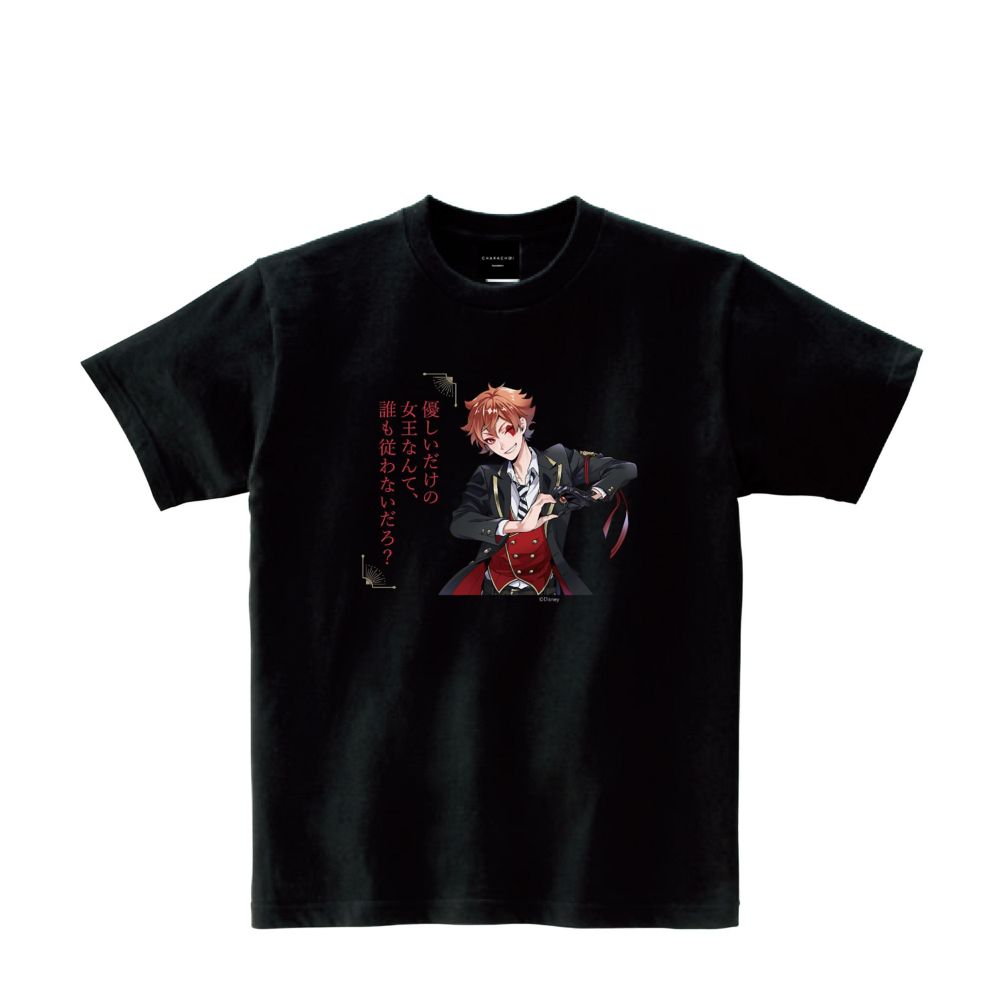 公式 ショップディズニー キャラチョイ ツイステ エース セリフ Tシャツ