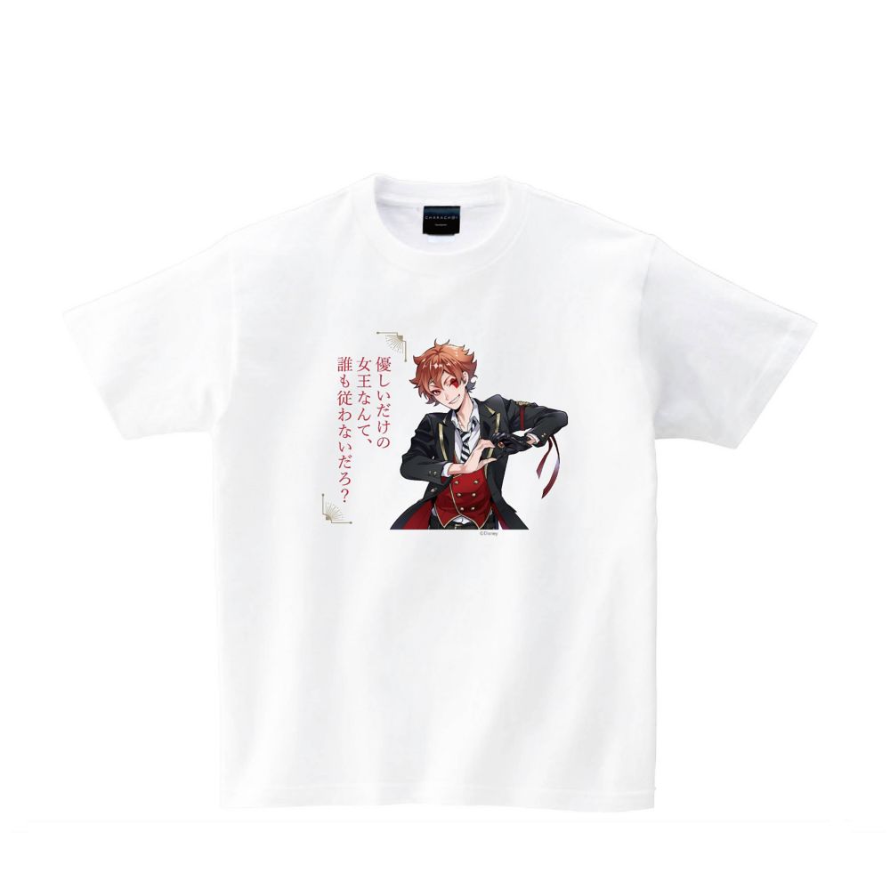 公式 ショップディズニー キャラチョイ ツイステ エース セリフ Tシャツ