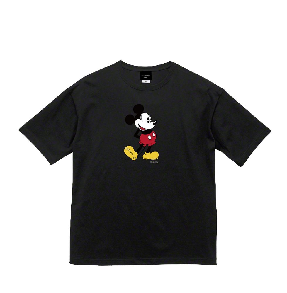 公式 ショップディズニー キャラチョイ ミッキーマウス パイカットアイ ビッグシルエット ｔシャツ Ch 03