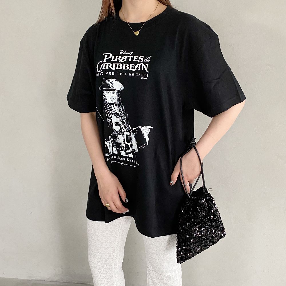【キャラチョイ】POC/Jack Sparrow/Tシャツ/ブラック/CHDYST2305POC-Jack
