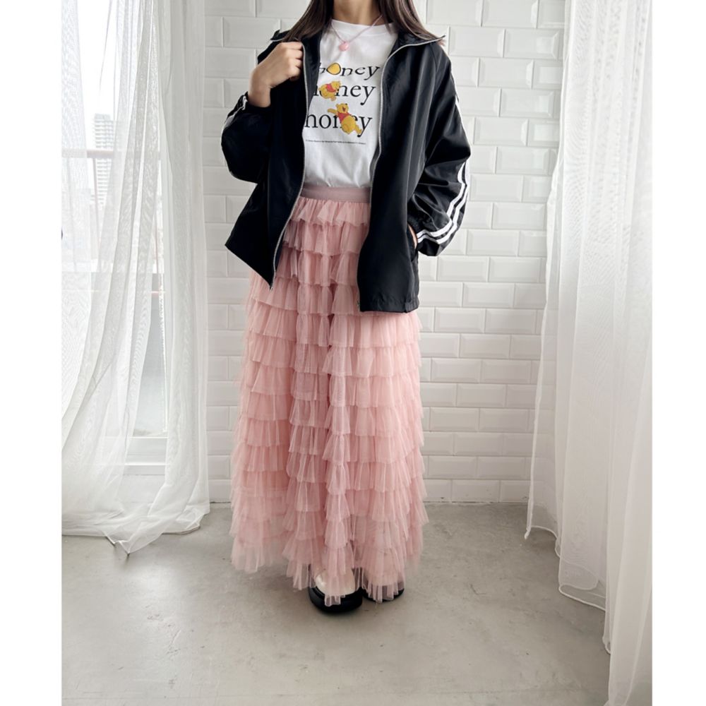 【キャラチョイ】プーさんTシャツ/ホワイト