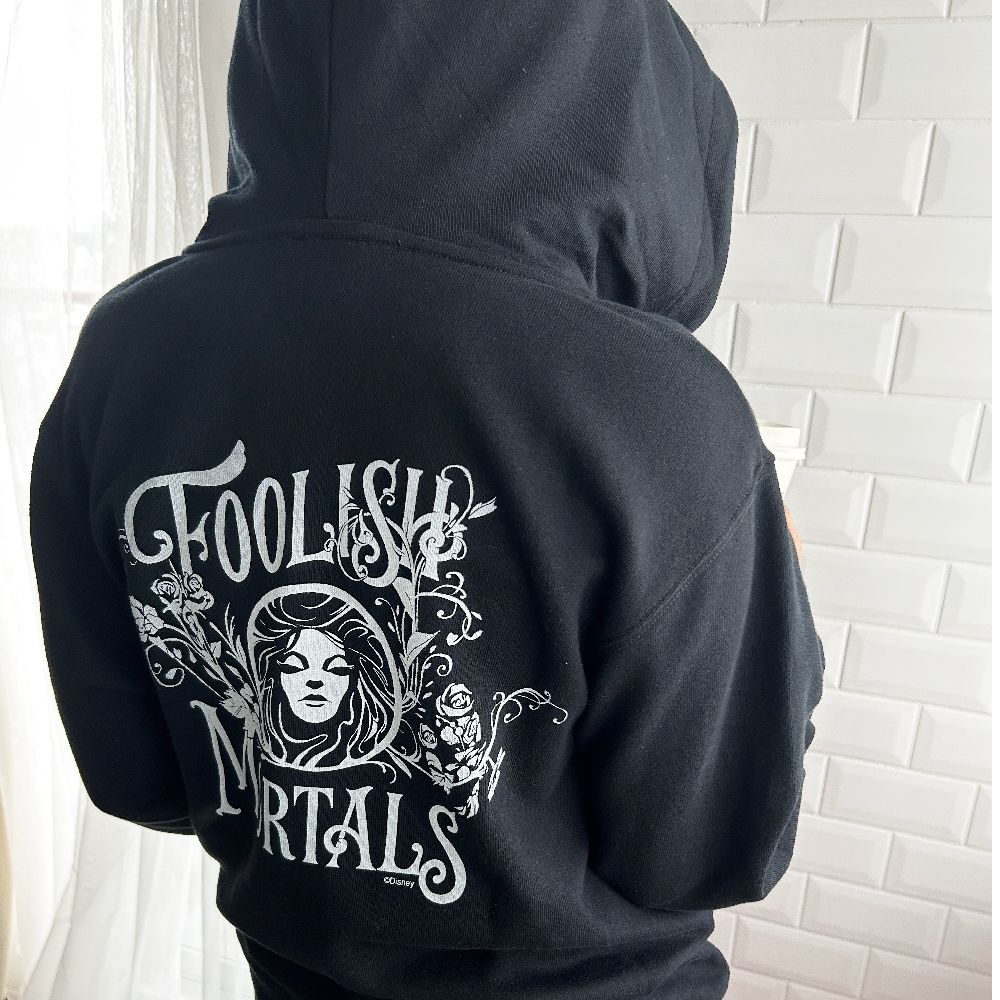 【キャラチョイ】ホーンテッドマンション /ジップパーカー/ブラック