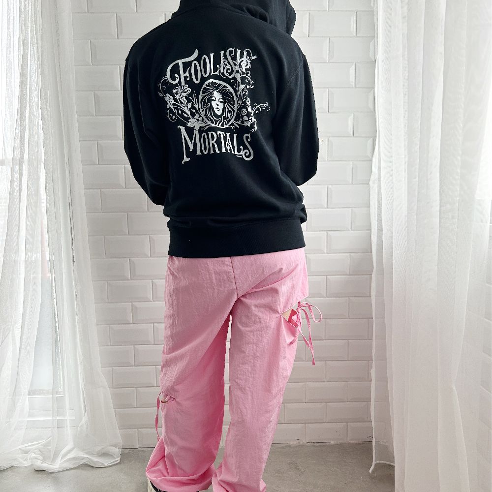 【キャラチョイ】ホーンテッドマンション /ジップパーカー/ブラック