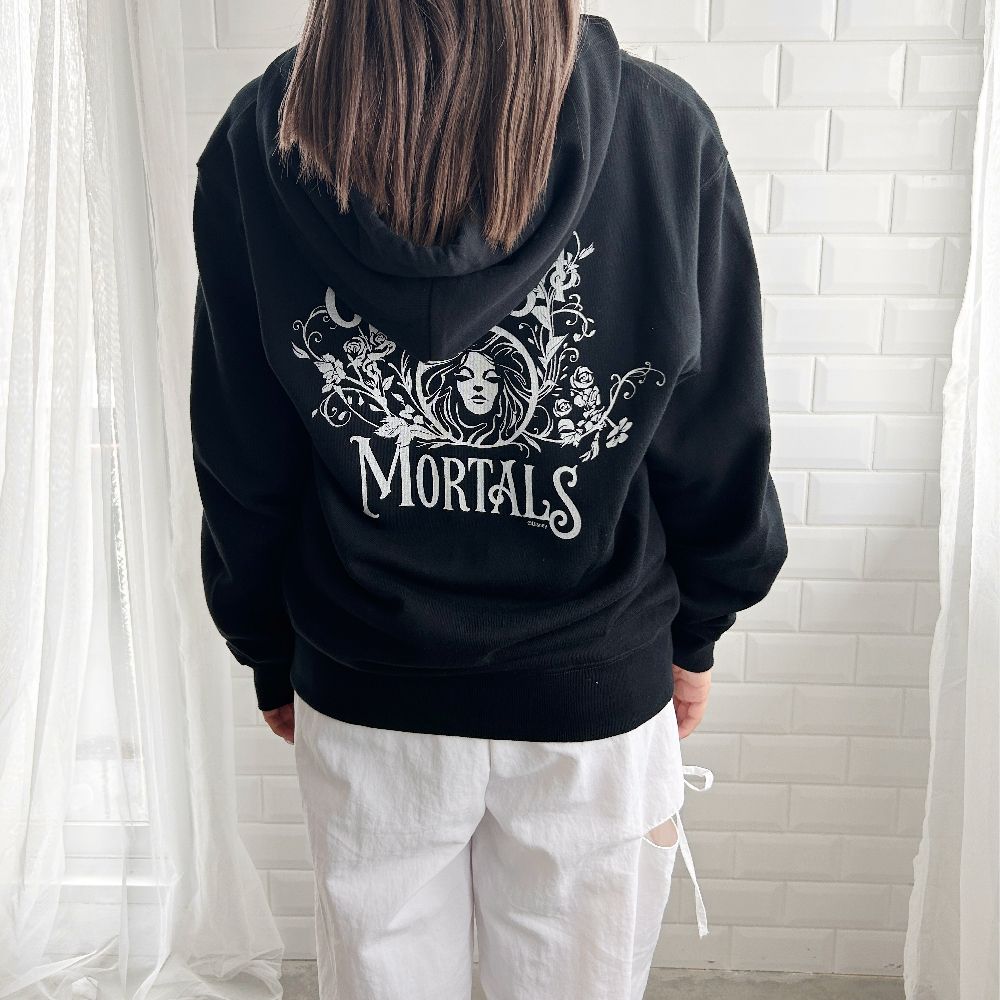 【キャラチョイ】ホーンテッドマンション /ジップパーカー/ブラック