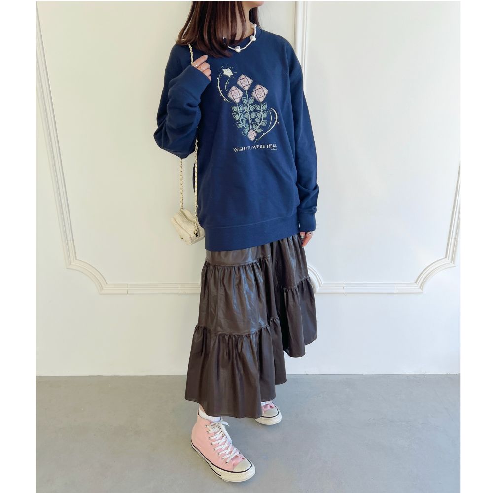 【キャラチョイ】ウイッシュ /8.4ozスウェット/ネイビー