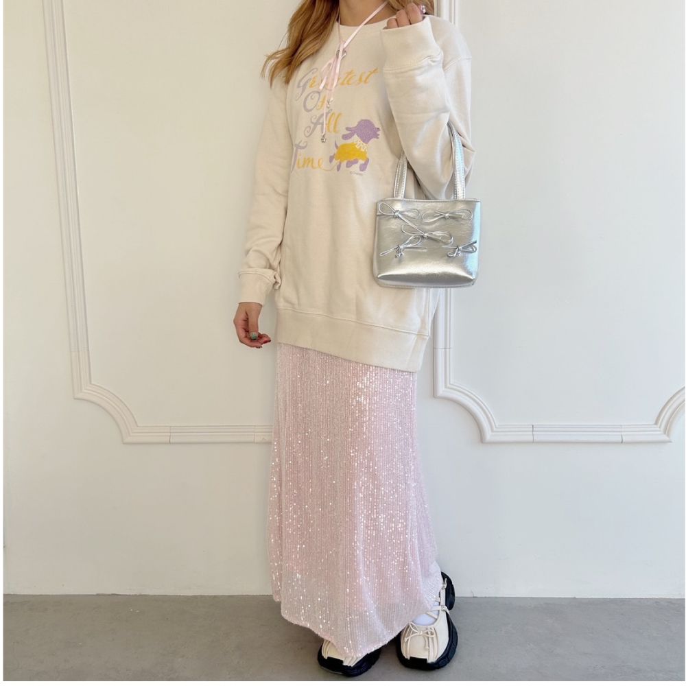 【キャラチョイ】ウイッシュ /8.4ozスウェット/ライトベージュ