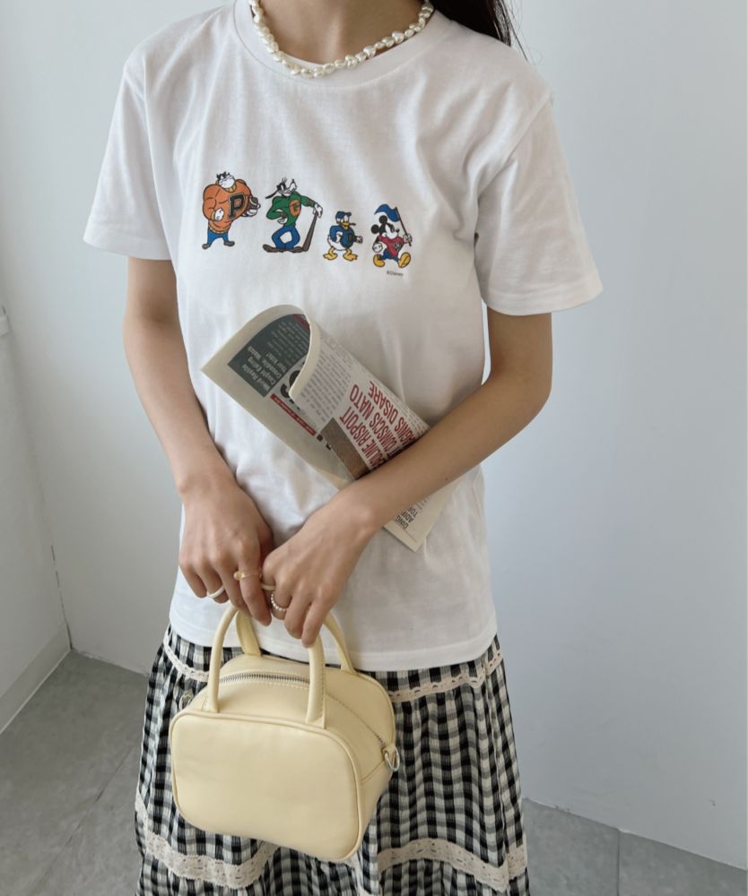 【キャラチョイ】ドナルドダッグ/Comic/Tシャツ/ホワイト