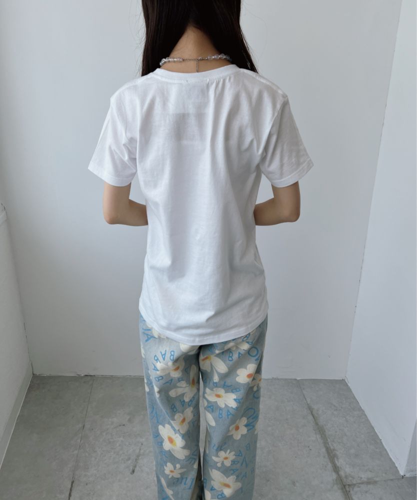 【キャラチョイ】ドナルドダッグ/What a day!/Tシャツ/ホワイト