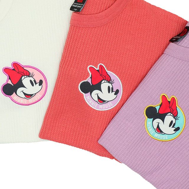 【ベビードール】 通販限定 ディズニー ワッフルロンT 7168K ミニー