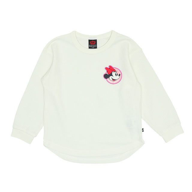 【ベビードール】 通販限定 ディズニー ワッフルロンT 7168K ミニー