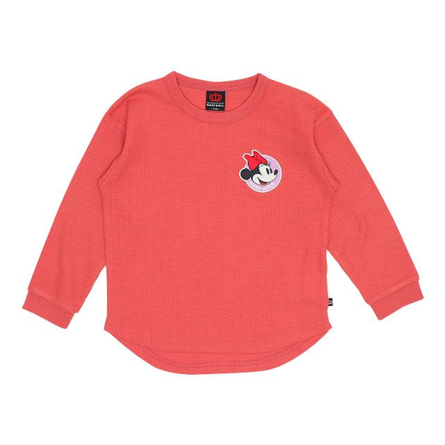 【ベビードール】 通販限定 ディズニー ワッフルロンT 7168K ミニー