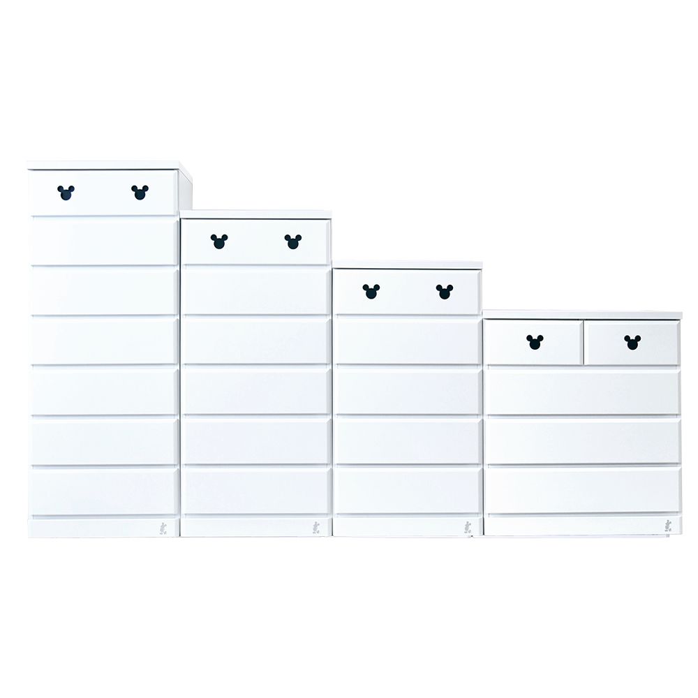 60cm幅6段エスターミッキー タンス 収納棚