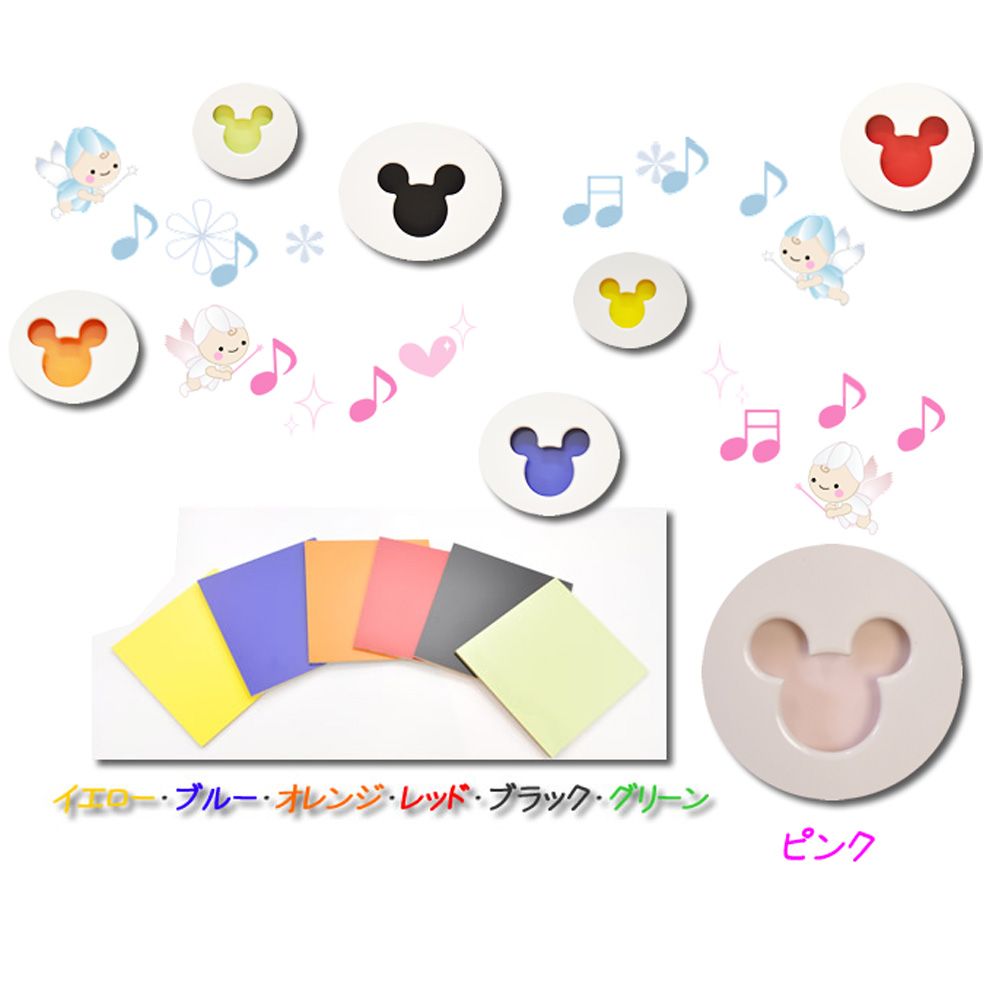 40cm幅 4段　ミキット 木製 ミッキーマウス チェスト 収納ボックス 日本製 ホワイト タンス 子供部屋 ディズニー家具