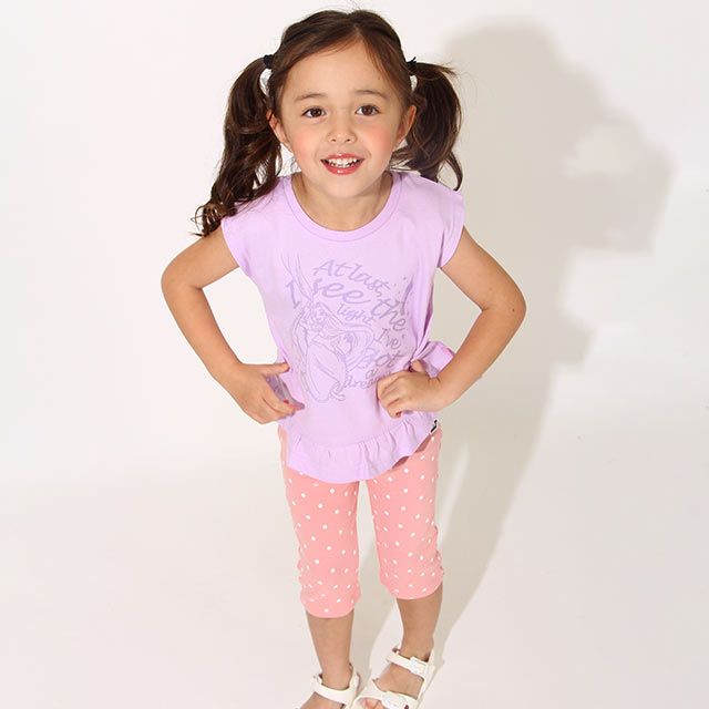 公式 ショップディズニー ディズニー プリンセス裾フリルtシャツ 6867k ラプンツェル