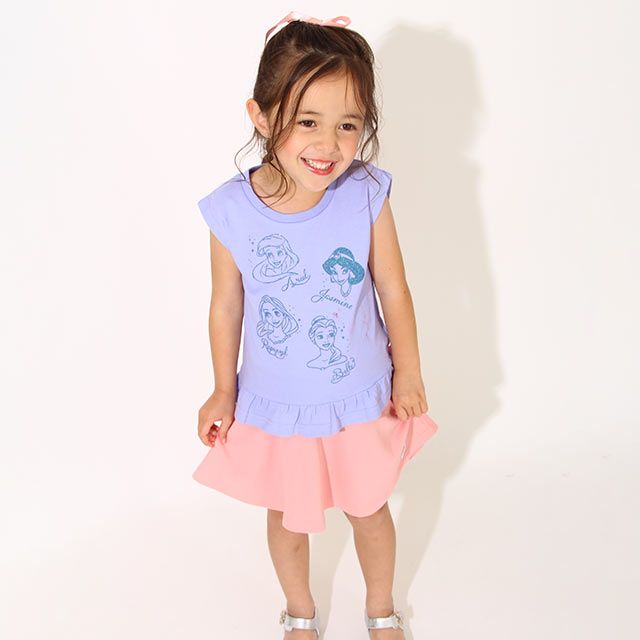 公式 ショップディズニー ディズニー プリンセス裾フリルtシャツ 6867k ラプンツェル