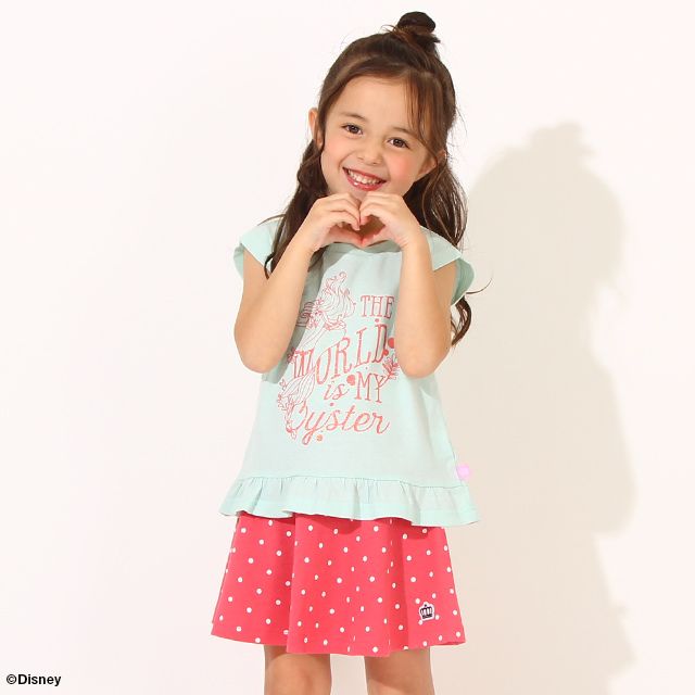 公式 ショップディズニー ディズニー プリンセス裾フリルtシャツ 6867k ラプンツェル