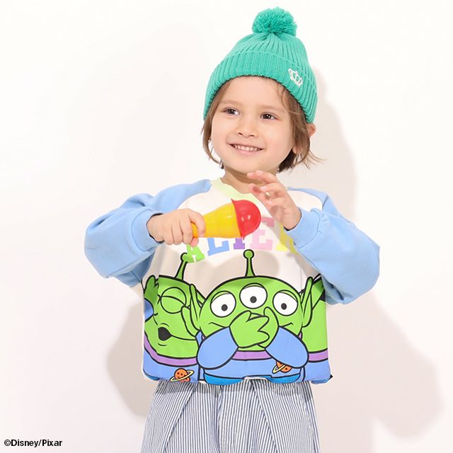 公式 ショップディズニー ベビードール ディズニー 親子お揃い ディズニー トイストーリー キャラクター トレーナー 7067k エイリアンズ