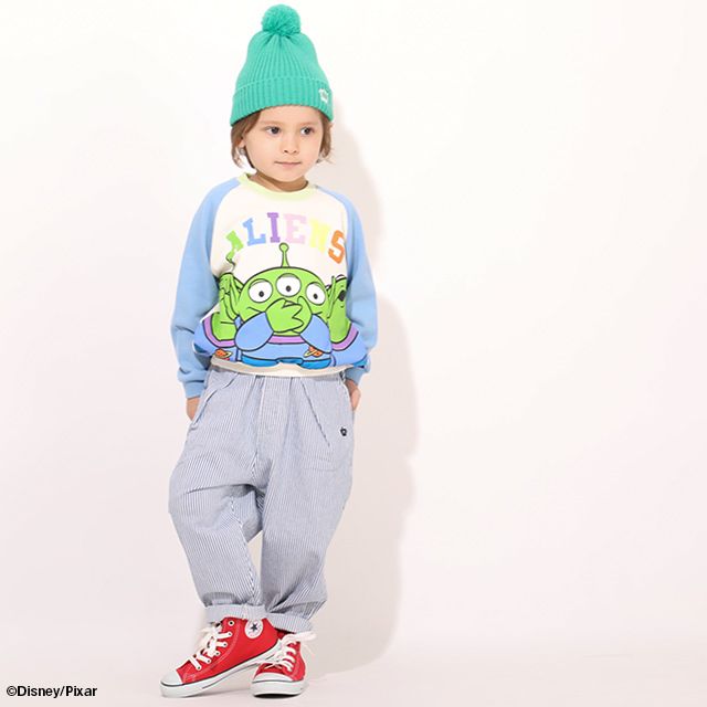公式 ショップディズニー ベビードール ディズニー 親子お揃い ディズニー トイストーリー キャラクター トレーナー 7067k エイリアンズ