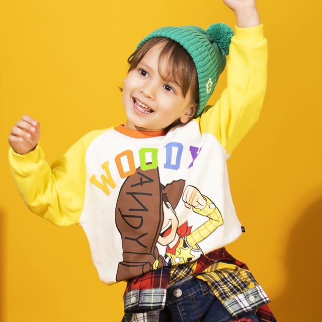 公式 ショップディズニー ベビードール ディズニー 親子お揃い ディズニー トイストーリー キャラクター トレーナー 7067k ウッディ