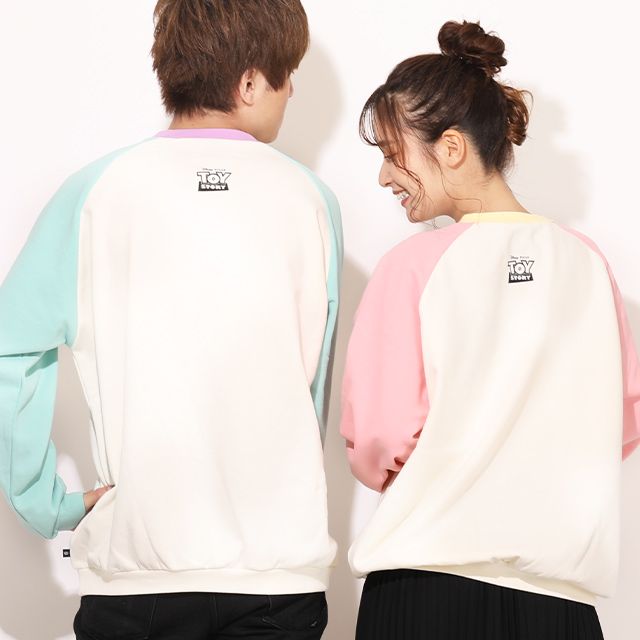 【ベビードール】 ディズニー 親子お揃い ディズニー トイストーリー キャラクター トレーナー 7067A ジェシー