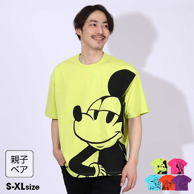 公式 ショップディズニー ベビードール 一部店舗 通販限定 親子お揃い ディズニー キャラクターtシャツ 6467a ドナルド