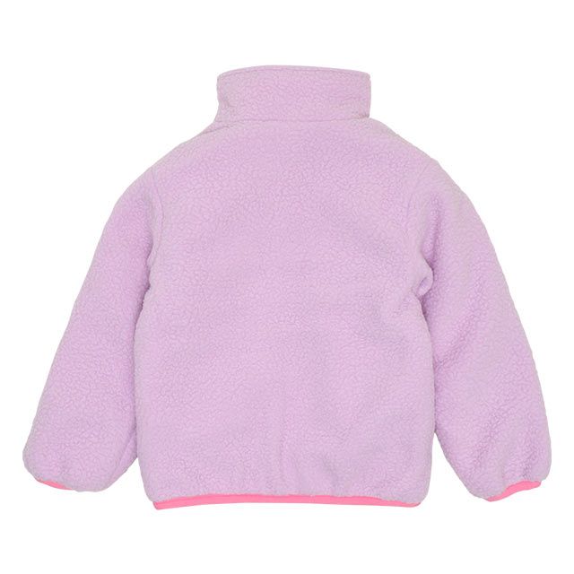 【ベビードール】ミニー リバーシブルアウター 7662K / ベビーサイズ キッズ トップス 長袖 アウター ジャケット ブルゾン ジャンパー 羽織 ボア もこもこ あったか 秋冬