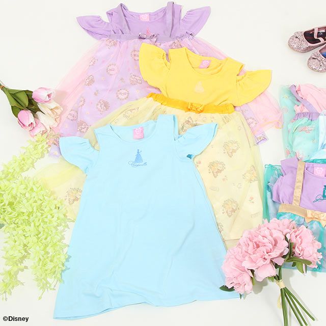 【ベビードール】エルサ 3WAYプリンセスワンピースセット 7854K