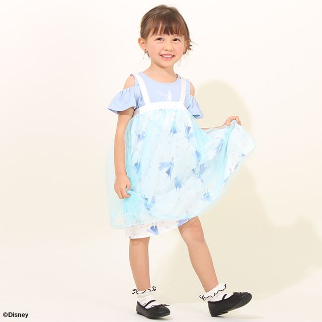 【ベビードール】エルサ 3WAYプリンセスワンピースセット 7854K