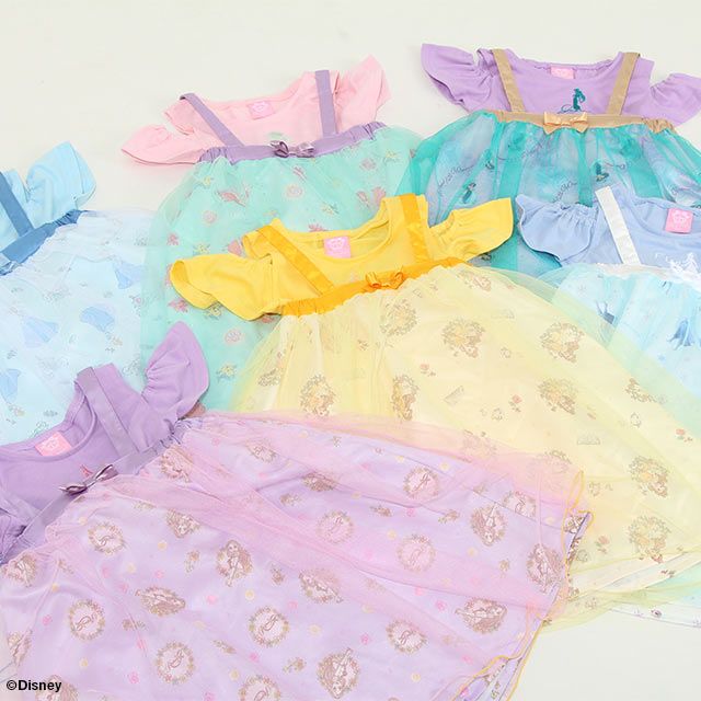 【ベビードール】アリエル 3WAYプリンセスワンピースセット 7854K