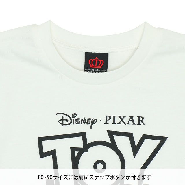 【ベビードール】親子お揃い ディズニー 袖キャラクターロンT 7867K