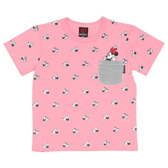 【ベビードール】ミニー ポケットTシャツ 7878K