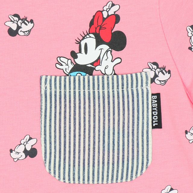 【ベビードール】ミニー ポケットTシャツ 7878K