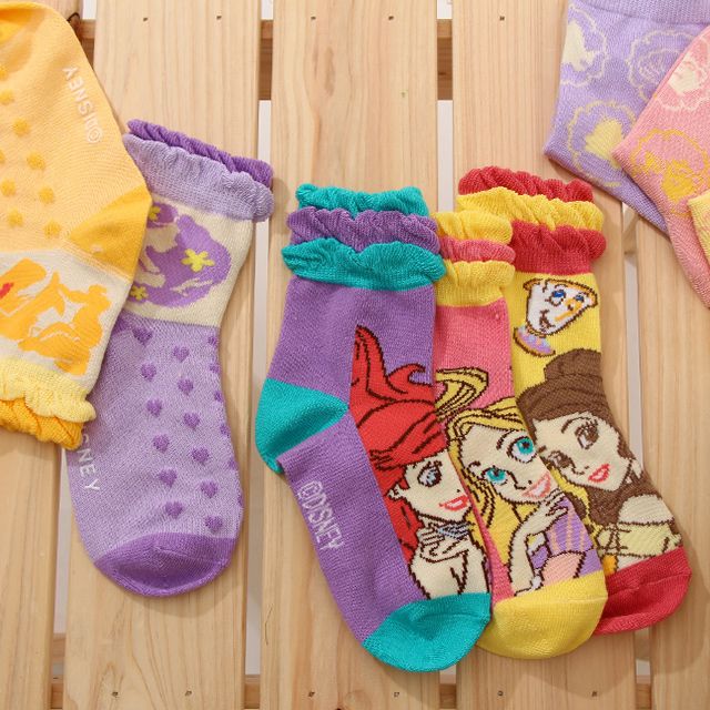 公式 ショップディズニー ベビードール ディズニー プリンセス クルーソックスセット7027 ベル