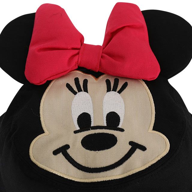 【ベビードール】ミニー キャラクターハット 7922 / ベビーサイズ キッズ ぼうし 帽子 立体モチーフ ツイル素材