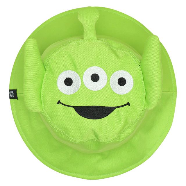 【ベビードール】リトルグリーンメン キャラクターハット 7922 / ベビーサイズ キッズ ぼうし 帽子 立体モチーフ ツイル素材