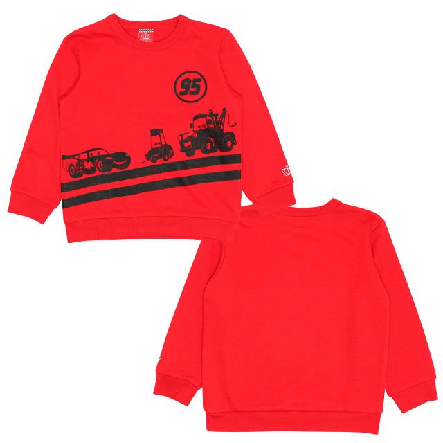 【ベビードール】ライトニング・マックィーン メーター カーズ プリントトレーナー 7968K