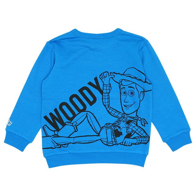 【ベビードール】ウッディ バズ プリントトレーナー 7971K os23 / ベビーサイズ キッズ トップス 長袖 春秋冬