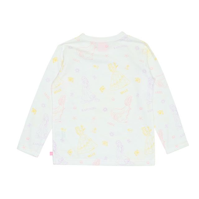 【ベビードール】ベル ラプンツェル アリエル プリンセス 総柄ロンT7973K