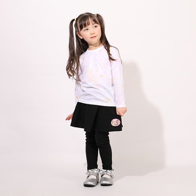 【ベビードール】ベル ラプンツェル アリエル プリンセス 総柄ロンT7973K