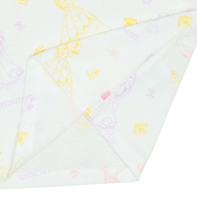 【ベビードール】ベル ラプンツェル アリエル プリンセス 総柄ロンT7973K