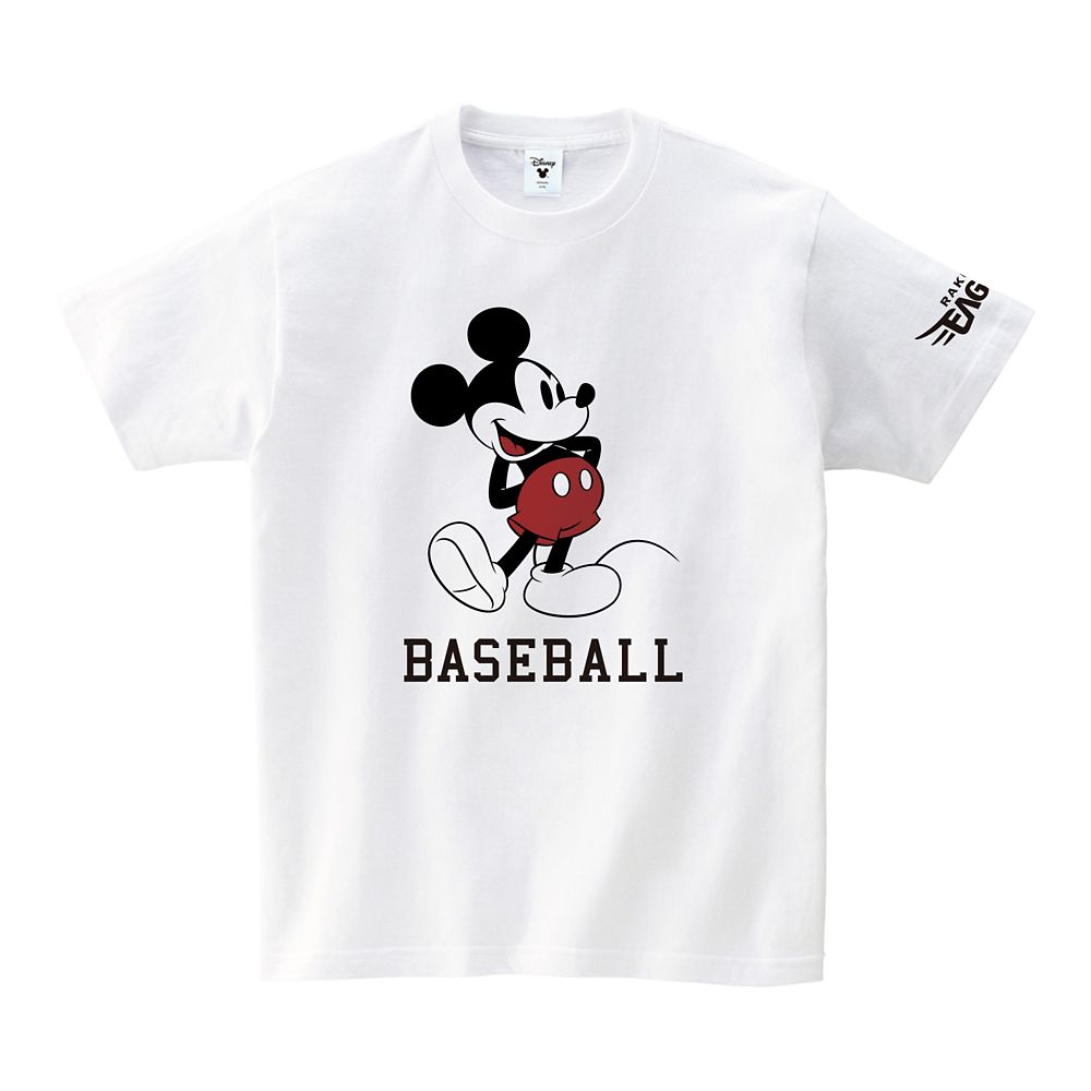 公式 ショップディズニー 東北楽天ゴールデンイーグルス ミッキーマウス Baseball Tシャツ