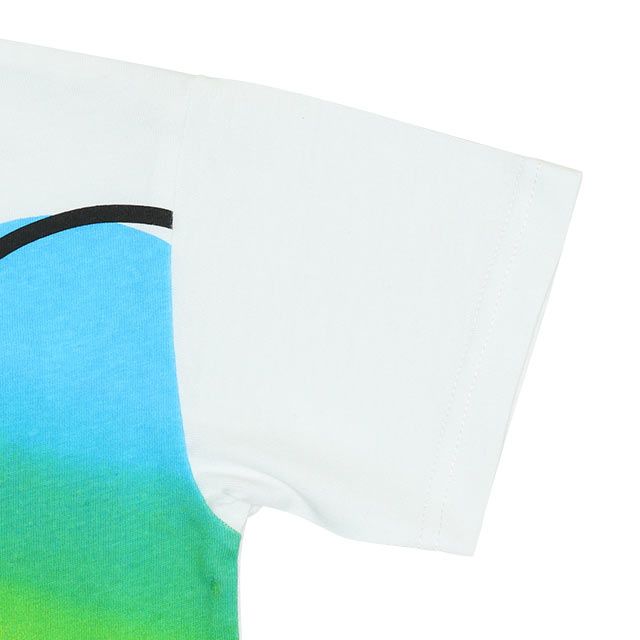 【ベビードール】ミッキー 親子お揃い グラデーションBIGフェイスTシャツ 8016K