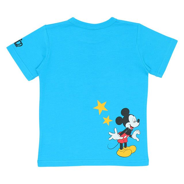 【ベビードール】ミッキー 親子お揃い つながるサングラスTシャツ 8019K
